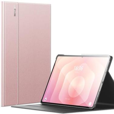 Imagem de INFILAND Capa para Galaxy Tab S11 Ultra 2025 14,6 polegadas, suporte multi-ângulo compatível com Samsung Tab S11 Ultra 5G SM-X936B/SM-X930 [despertar/hibernar automaticamente] (ouro rosa)