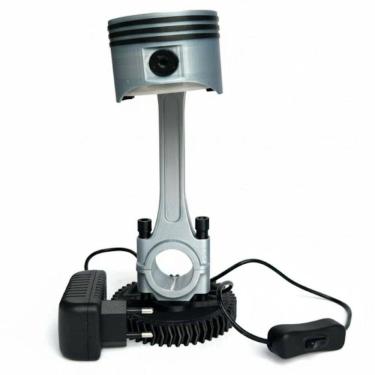 Imagem de Luminária De Mesa Moderno Luz Escritório Abajur Pistão Motor