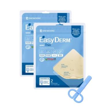 Imagem de Curativo para feridas Easyderm Thin Hydrocolloid de 10 cm x 10 cm, pac