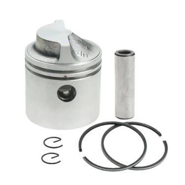 Imagem de OVERSEE Kit de pistão STD 6G1-11631-00-98 para motor de popa Yamaha 2T 6HP 8HP Piston & Ring STD Kit 50MM 6G1-11631 e 6G1-11610