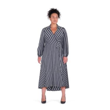 Imagem de City Chic Vestido feminino plus size - Brynn, Azul marino, 58