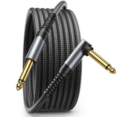 Imagem de Cabo de guitarra JSAUX 6m/20 pés para guitarra elétrica/bandolin/baixo