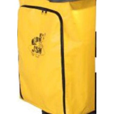 Imagem de Saco Amarelo Para Carrinho Funcional De Limpeza Jsn - Higipack