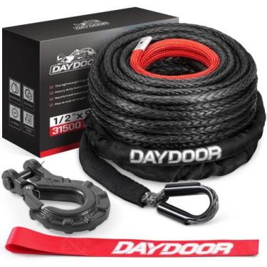 Imagem de Corda de guincho sintética DAYDOOR 0,5 polegadas x 28 m 31.500 libras
