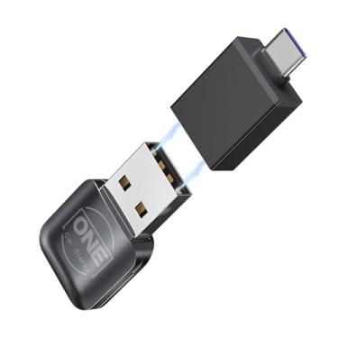 Imagem de Mini adaptador automotivo sem fio CarPlay Android 2025, fácil configuração, converte CarPlay com fio para iOS 10+, Fast Stable 5.8GHz Wi-Fi USB Car Play Dongle Plug & Play (Z1A-11)