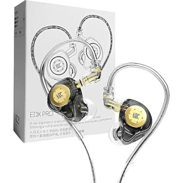 Imagem de Fone De Ouvido Profissional EDX Pro Intra-auricular, Driver Dinâmico Magnético Composto de 10mm, Cabo Substituível, Original - Perfeito para Cantores