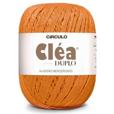Imagem de Fio Linha Clea Duplo 508m Círculo 150g Ideal Crochê E Tricô (4456 - LARANJA)