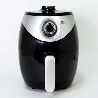 Imagem de Air Fryer Elétrica, Fritadeira Sem Óleo 3,8 Litros, Controle de Temperatura Ajustável, Preto, 127V