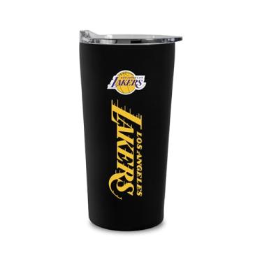 Imagem de Rico Industries NBA Basketball Los Angeles Lakers preto 510 g toque macio, copo de fácil aderência
