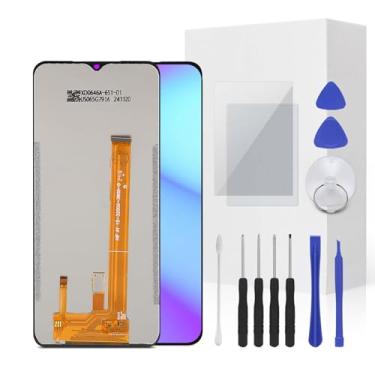 Imagem de JENCYFU Kit de substituição de tela LCD completo com digitalizador sensível ao toque com ferramenta de reparo para modelo Vortex HD65 Ultra 6,5 polegadas