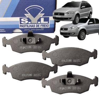 Imagem de Pastilha Freio Diant Palio 1.6 16V Siena Strada 1.6/1.8