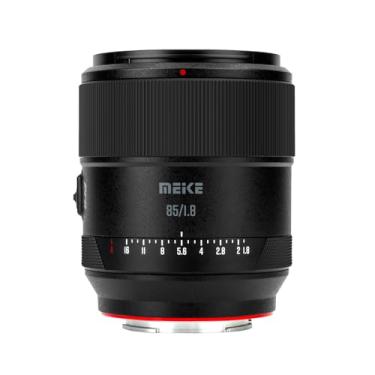 Imagem de Meike 85 mm F1.8 Pro foco automático médio teleobjetiva STM motor de passo lente retrato de alta resolução de alta resolução compatível com câmeras Sony E Mount A7 A7R A7IV A7R IV A7III A7SIII A9