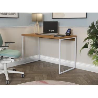 Imagem de Mesa Escritório 1,18m Kappesberg Industrial Li002 Canela