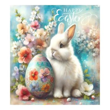 Imagem de Blueangle Capa magnética de ovos de páscoa para lava-louças, decoração da capa frontal da máquina de lavar louça, adesivos de eletrodomésticos, adesivos de eletrodomésticos, adesivo magnético