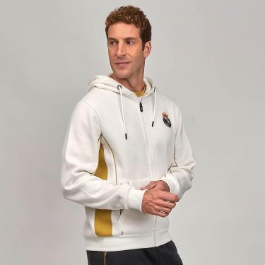 Imagem de Moletom Real Madrid Branco P