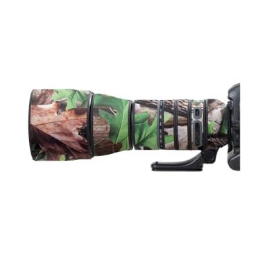 Imagem de Capa de lente para Tamron SP 150-600 mm F/5-6.3 G2 (A022) Capa de proteção de lente de câmera camuflada (cor # camuflagem folha verde - à prova d'água) capa de chuva