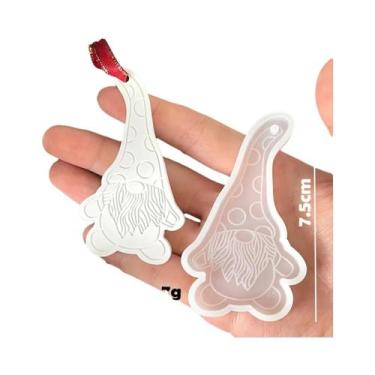 Imagem de Molde De Silicone De Árvore De Natal Anã Para DIY, Pingente De Resina 