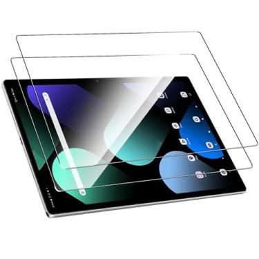 Imagem de Natbok Pacote com 2 protetores de tela compatíveis com Alldocube iPlay 70S, película de vidro temperado 9H de cobertura total, HD transparente resistente a arranhões, sem bolhas para protetor de tela
