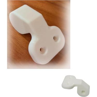 Imagem de Suportes de dobradiça para Bemis e para assentos de vaso sanitário NextStep, fácil de instalar, kit de substituição para reparo de dobradiça de assento de vaso sanitário