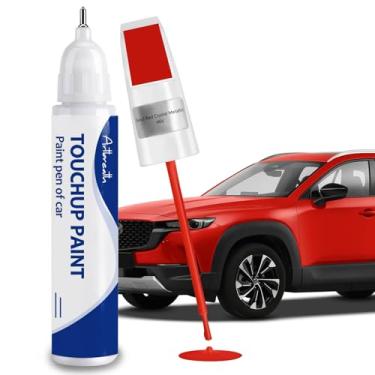 Imagem de Soul Red Crystal Metallic(46V) Tinta de retoque para caneta de pintura automotiva Mzada Reparação de arranhões Tinta de retoque Dois em um Caneta de pintura automotiva para MAZDA3 CX-5 CX-30 CX-50 CX