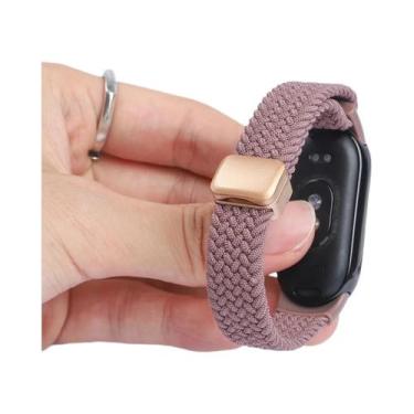 Imagem de Pulseira Magnética De Nylon Trançado Para Xiaomi Mi Band 10 9 8, Acess