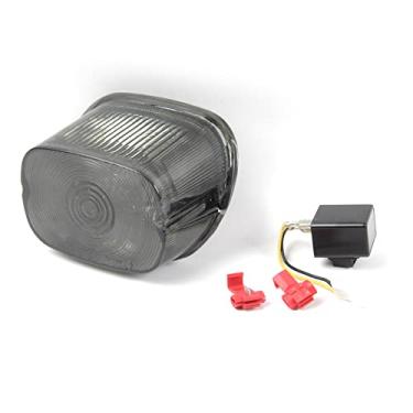 Imagem de Lanterna traseira de LED Arashi para Harley Davidson Sportster Road King Dyna Glide, peças de acessórios de substituição de motocicleta, luz traseira de freio, lente de fumaça integrada