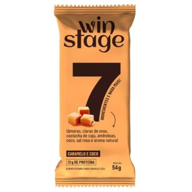 Imagem de Barrinha Proteica Sabor Caramelo e Coco 54g - Winstage