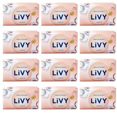 Imagem de Kit 12 Sabonetes Livy Karité 85g