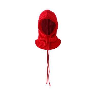 Imagem de Balaclava de Inverno Unissex Tricotada - À Prova de Vento com Capuz e 