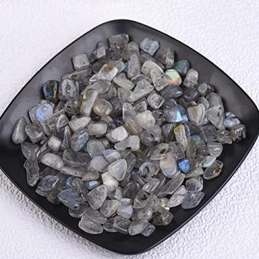 Imagem de 50 g amostra de cascalho de cristal natural uso de cristal colorido decoração de casa jardim colorido pedra de aquário rocha, labradorita, 50 g