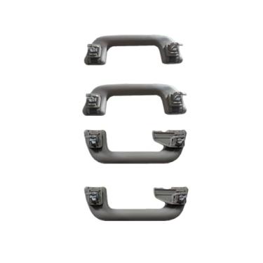 Imagem de Apoio de braço interno do teto do carro compatível com Toyota Corolla 2007-2013 /Yaris Rav4 Raph Four 2008-2013, 74610-52030, 74610-52020(Light gray set 4pcs)
