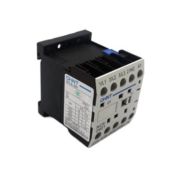 Imagem de Contator AC NC6-0901 50Hz AC24V Normalmente Fechado NC6-0910 24V Normalmente Aberto (Cor: NC6-0901)