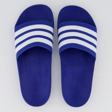 Imagem de Chinelo Adidas Adilette Shower Azul e Branco-Unissex