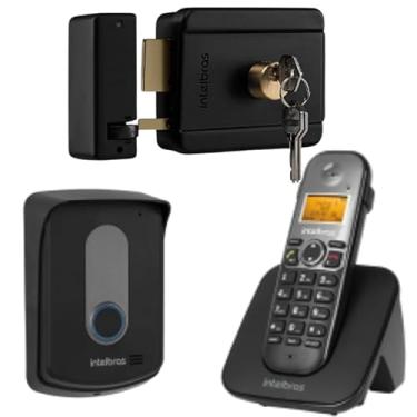 Imagem de Kit Interfone Telefone e Porteiro sem fio TIS 5010 e Fechadura FX500 INTELBRAS TIS TIS5010 FX 500
