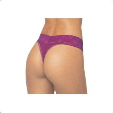 Imagem de Calcinha Fio Dental Xamego DeMillus Rendada 016198., A, Amora