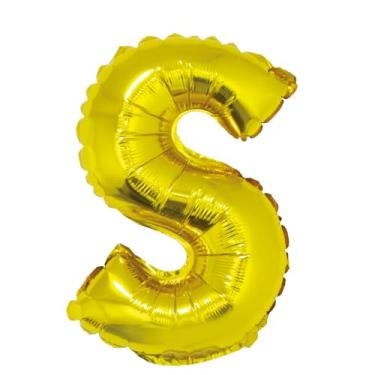 Imagem de BALÃO METALIZADO LETRA DOURADA S 16"