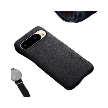 Imagem de Capa De Couro Luxuosa Para Google Pixel 10 pro XL Fold Estilo Empresar