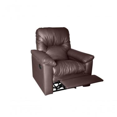Imagem de Poltrona Do Papai Reclinável Audi - Marrom Corino