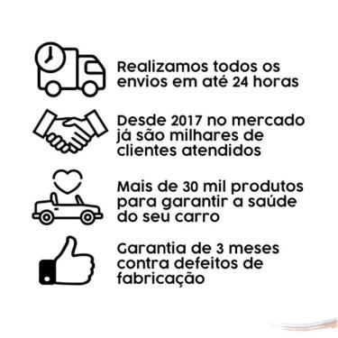 Imagem de Par De Pino Trava Das Porta Gol Parati Saveiro G2 2 Portas