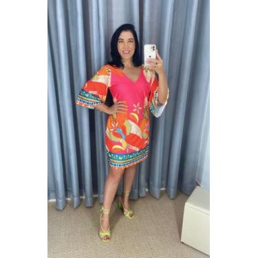 Imagem de Vestido Floral Elestec - Lessa Modas