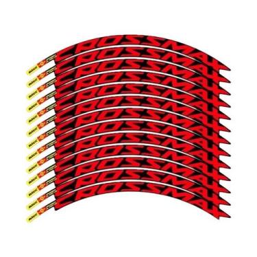 Imagem de Adesivos De Roda MAVIC CROSSMAX SL pro MTB De 17mm, Decalques Para Bic