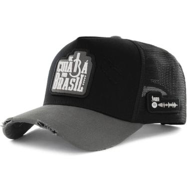 Imagem de Boné Sacudido`s - De Cuiabá Pro Brasil - Bruna Viola - Preto