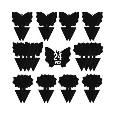 Imagem de Armadilhas Adesivas Pretas Para Moscas, Capturador De Insetos De Dupla