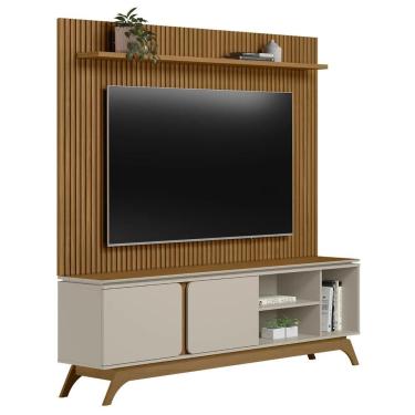Imagem de Painel Tv 75 Pol Benty E Rack Bancada 200cm Nice Nature/off L06 - Mpozenato