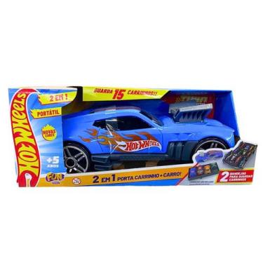 Imagem de Porta Carrinhos Hot Wheels 2 em 1 - Hot Wheels