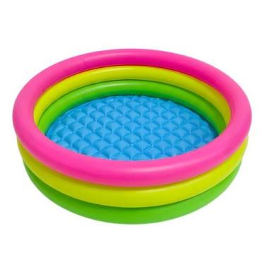 Imagem de Piscina Inflável Infantil 130cm X 35cm 400L - JR Toys