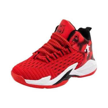 Imagem de Tênis De Basquete Respirável Antiderrapante Para Meninos E Meninas, Ca