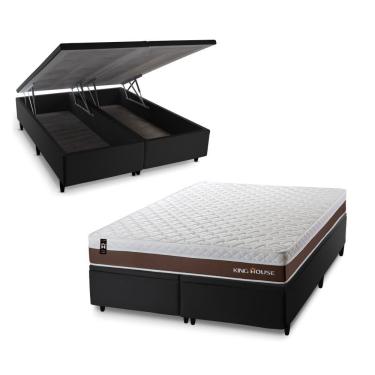 Imagem de Cama Box Baú Venice com Molas Ensacadas 193x203 King House