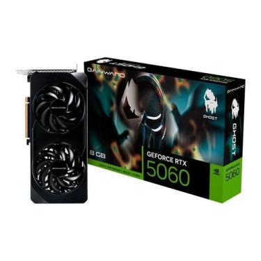 Imagem de Placa de Video Gainward GeForce RTX 5060 Ghost, 8GB, GDDR7, 128-bit
