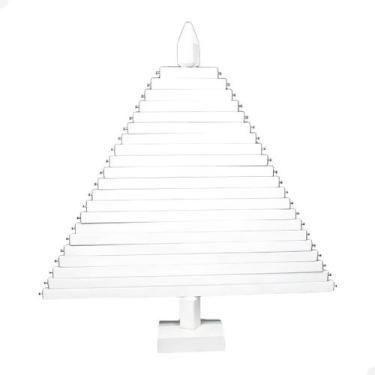 Imagem de Arvore de Natal em Madeira Articulada 60cm - Beto Moveis, BRANCO
